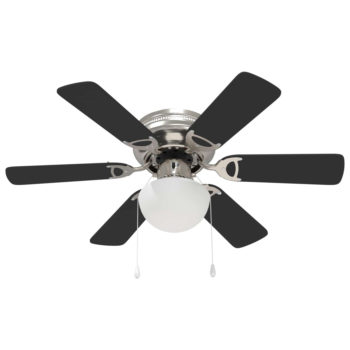Ventilatore da soffitto con luce Ø 82 cm Nero | homemem39