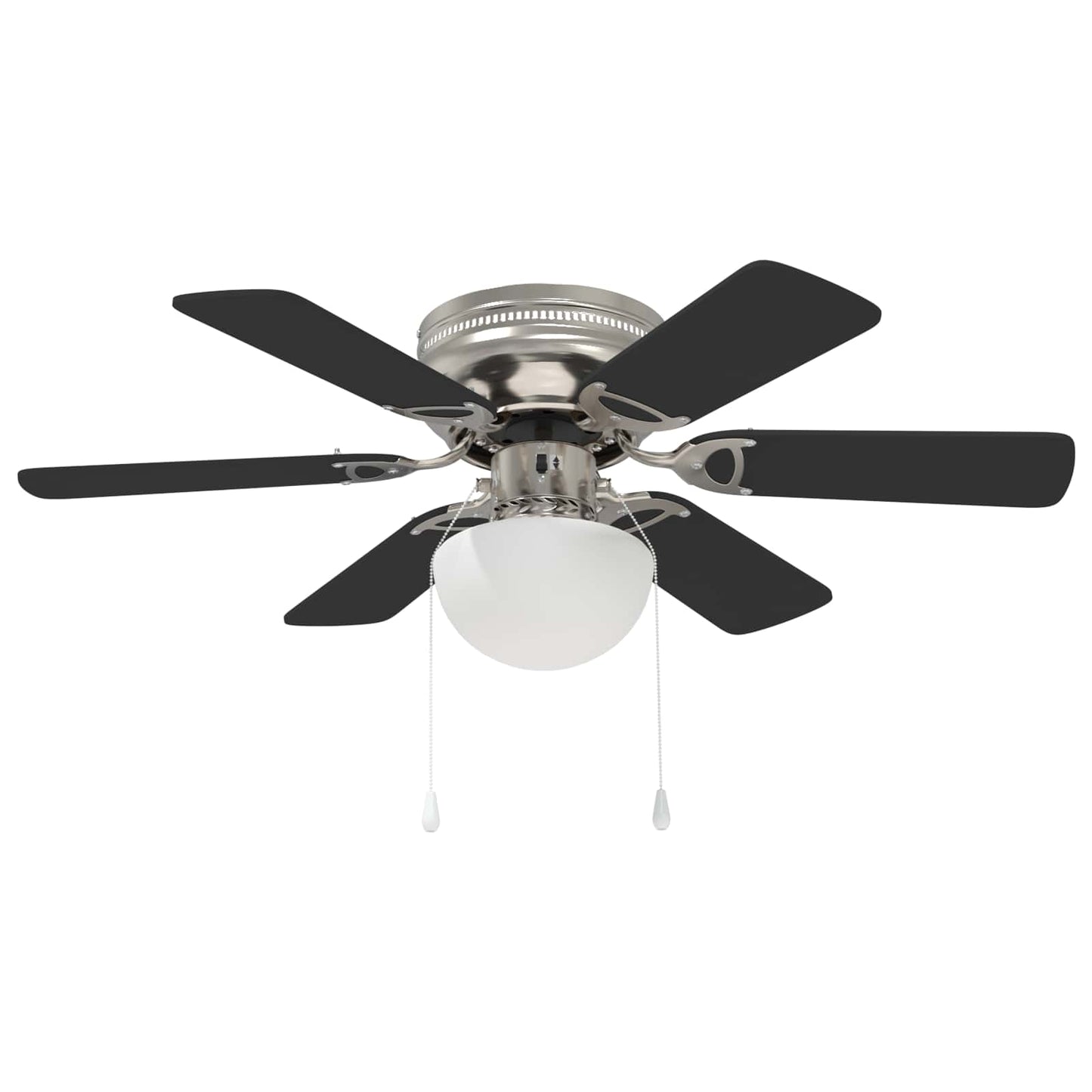 Ventilatore da soffitto con luce Ø 82 cm Nero | homemem39