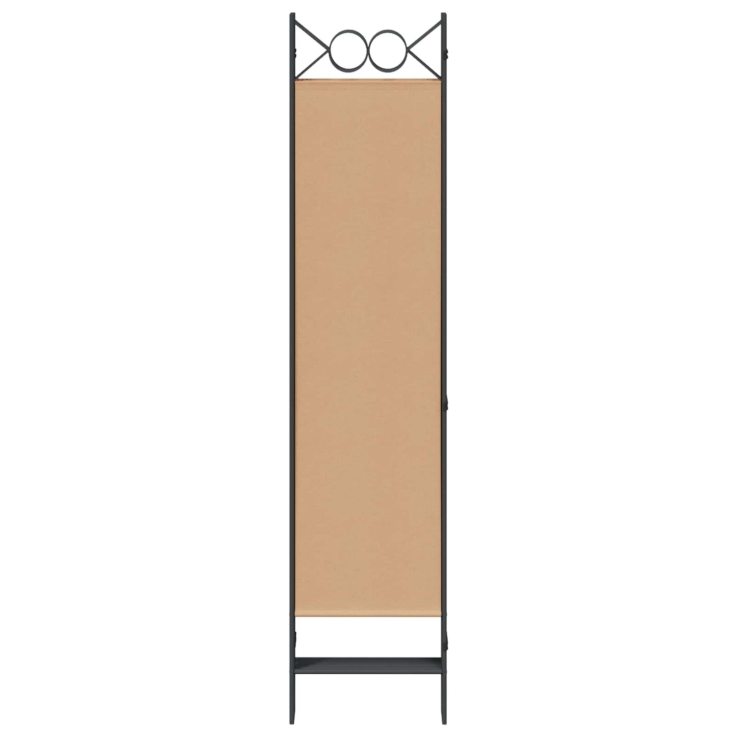 Divisore per Stanza a 6 Pannelli Beige 240 x 180 cm Tessuto