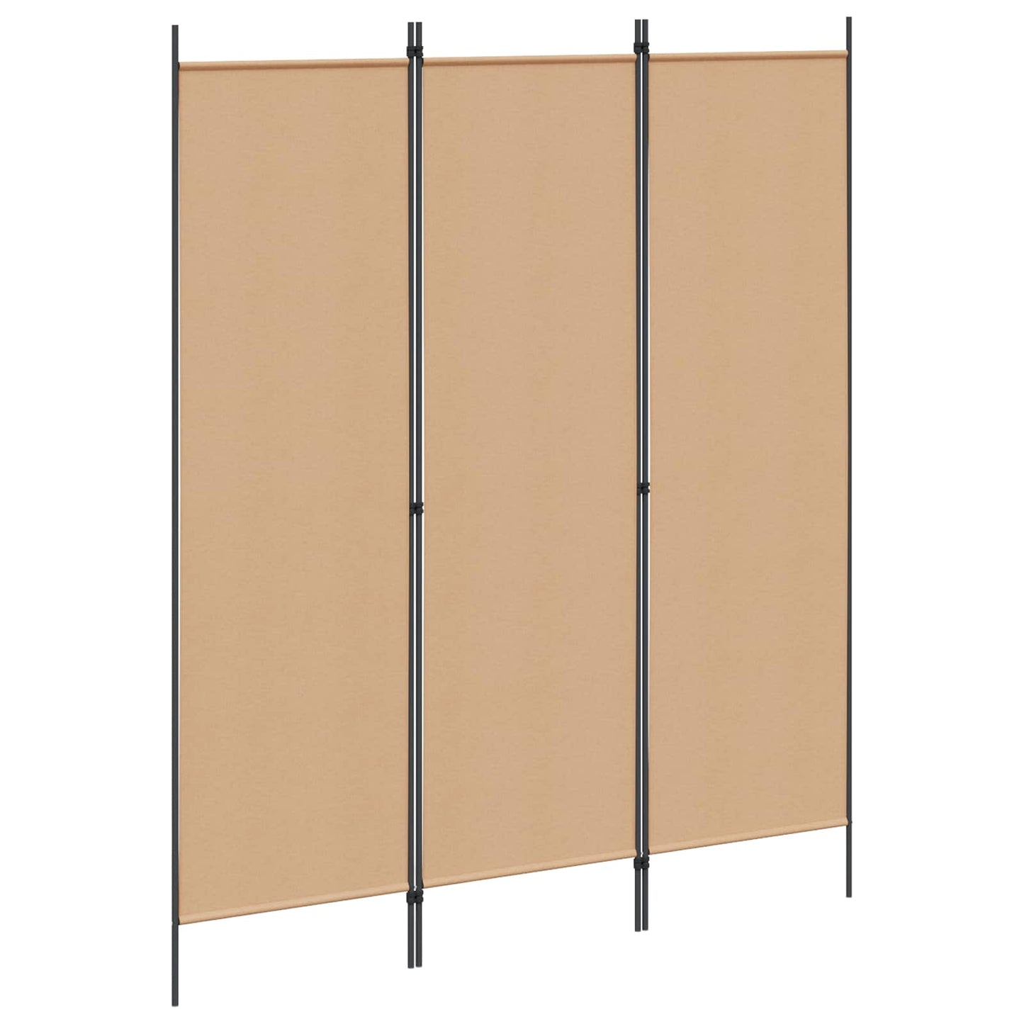 Divider per stanze Beige 150 x 180 cm Tessuto