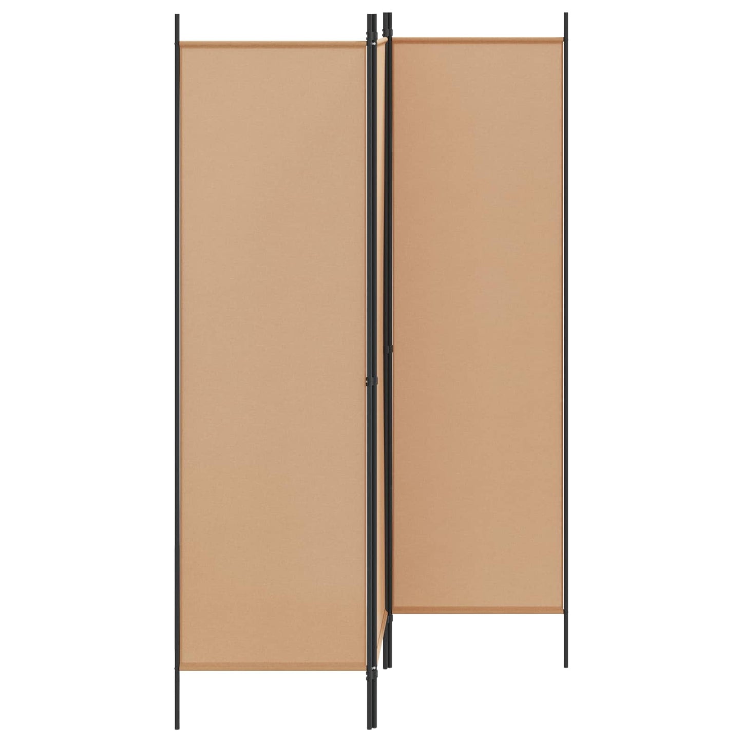 Divider per stanze Beige 150 x 180 cm Tessuto