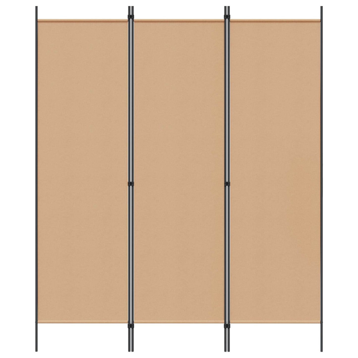 Divider per stanze Beige 150 x 180 cm Tessuto