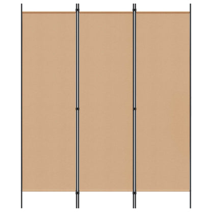 Divider per stanze Beige 150 x 180 cm Tessuto