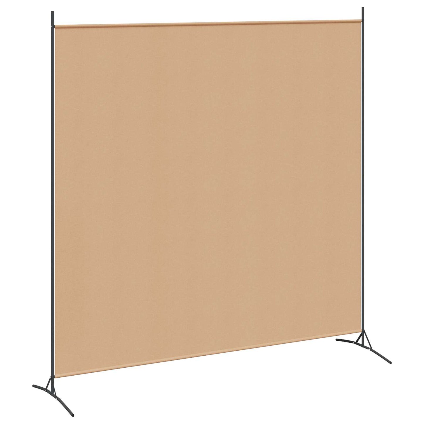 Divider per Stanze a Pannello Singolo Beige 175 x 180 cm