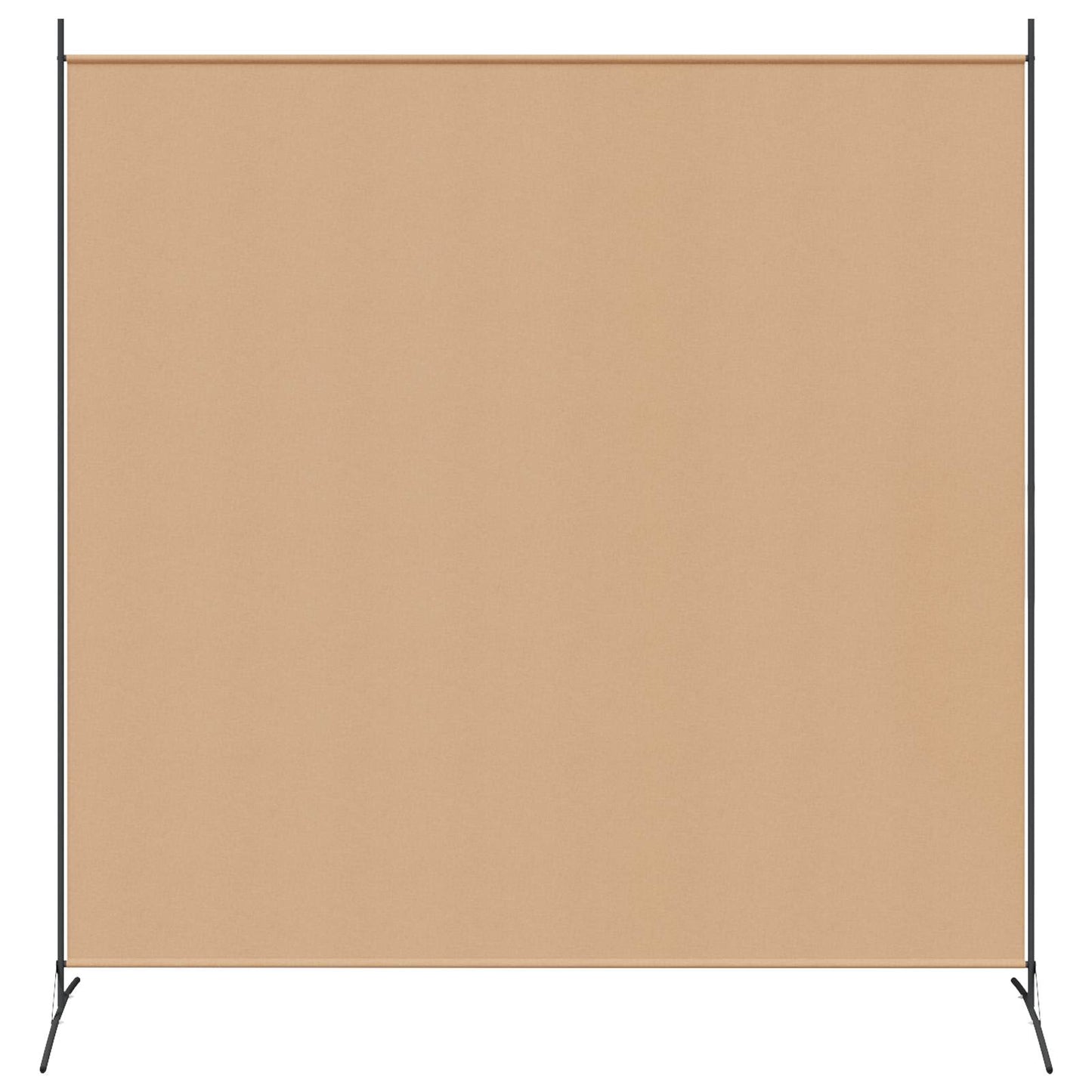 Divider per Stanze a Pannello Singolo Beige 175 x 180 cm