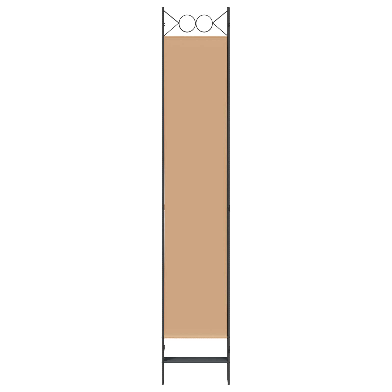 Paravento a 5 Pannelli Beige 200 x 220 cm Tessuto | homemem39