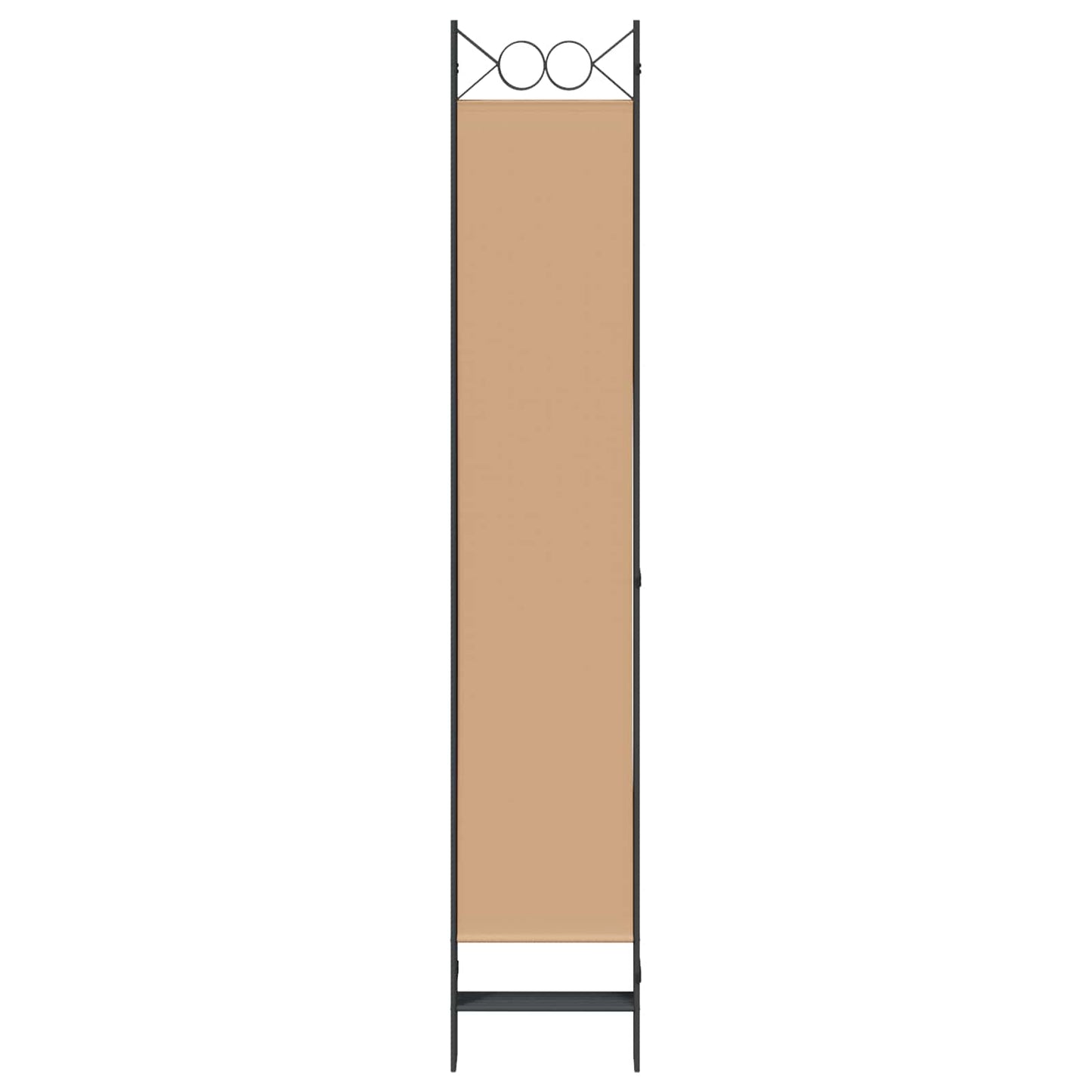 Divisore per Stanza a 6 Pannelli Beige 240 x 220 cm Tessuto