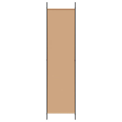 Paravento a 3 pannelli Beige 150 x 200 cm Tessuto