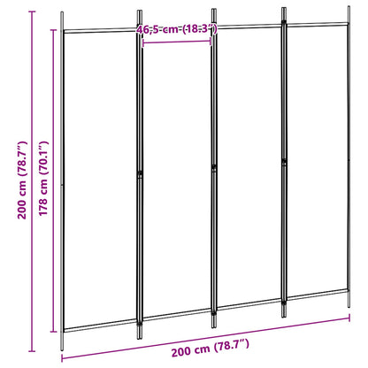 Divider per stanze acciaio in poliestere
