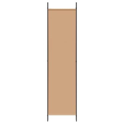 Divisore per Stanza a 6 Pannelli Beige 300 x 200 cm Tessuto