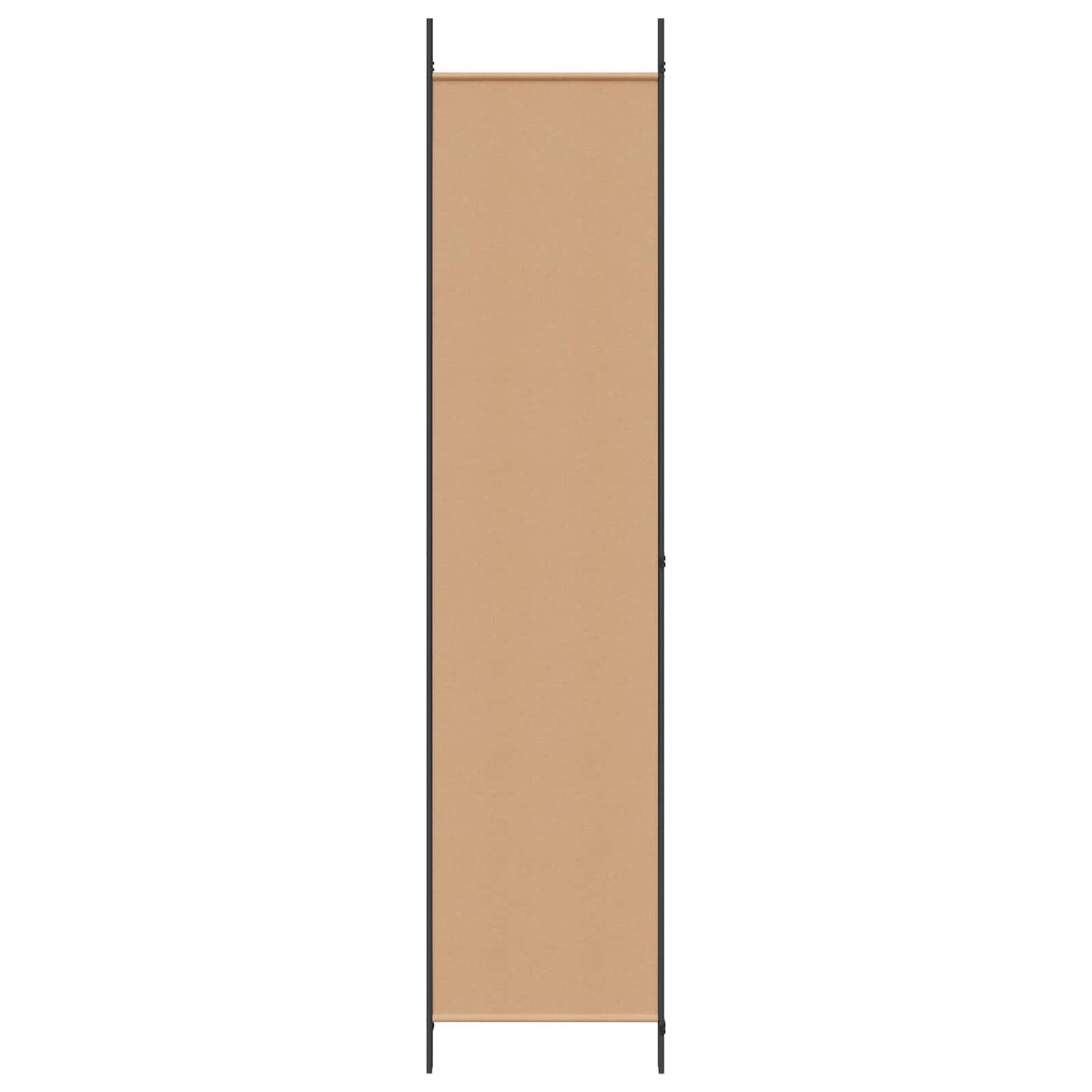 Paravento a 3 pannelli Beige 150 x 220 cm Tessuto