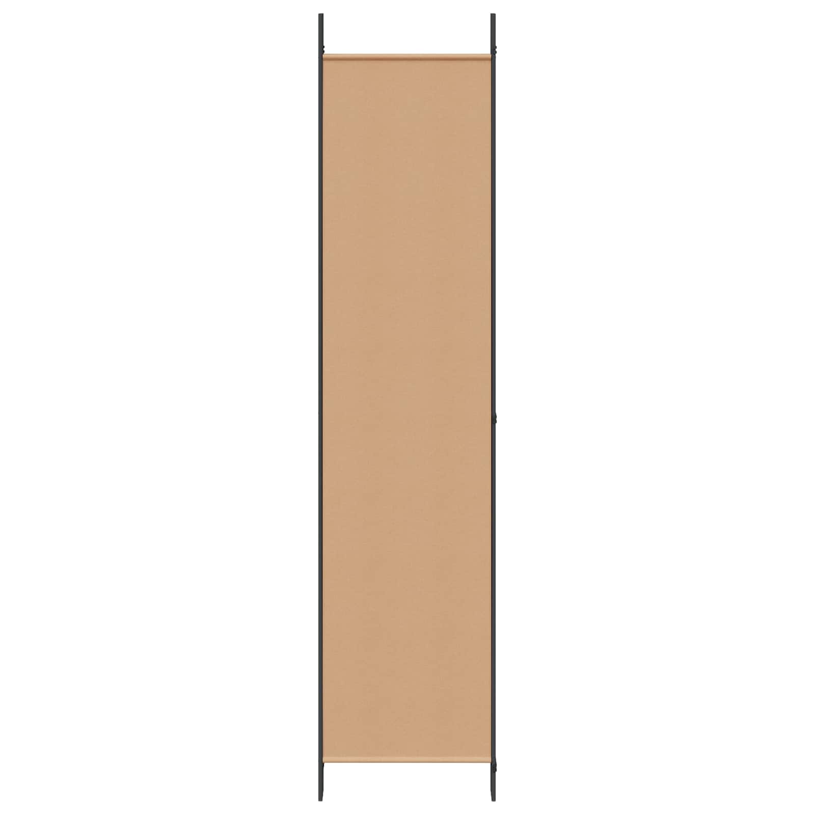 Paravento a 4 Pannelli Beige 200 x 220 cm Tessuto | homemem39