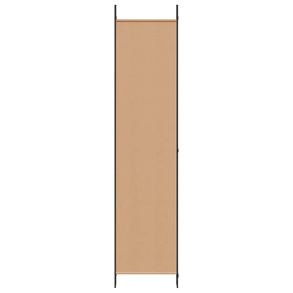 Divisore per Stanza a 6 Pannelli Beige 300 x 220 cm Tessuto
