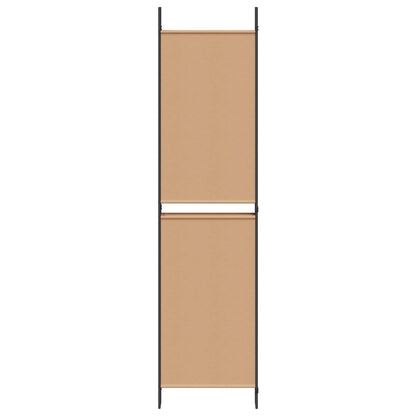 Divisore per Stanza a 6 Pannelli Beige 300 x 200 cm Tessuto