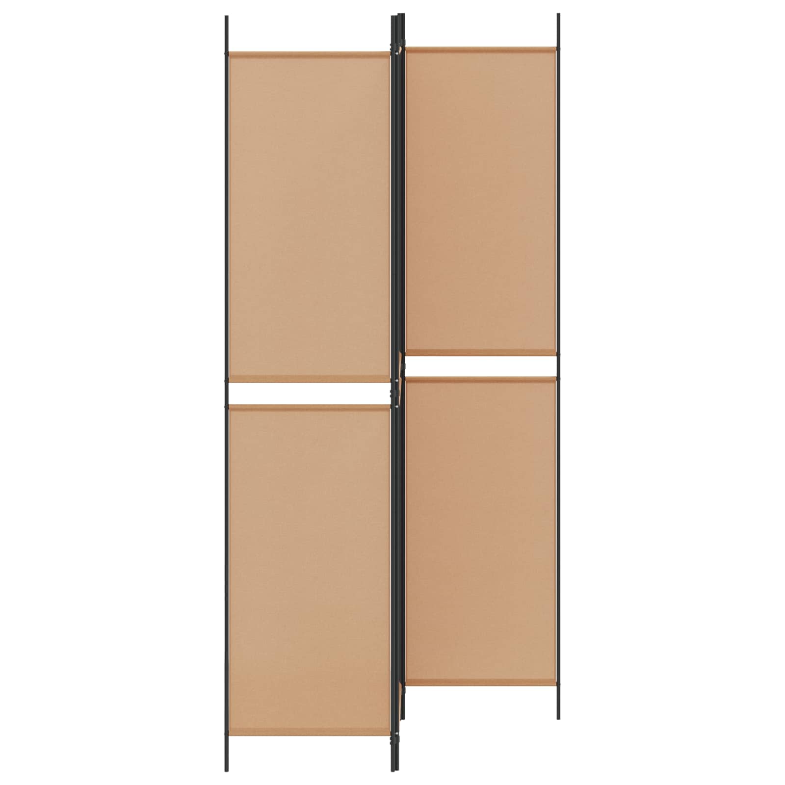 Pannello Divisorio a 3 Pannelli Beige 150 x 220 cm Tessuto | homemem39