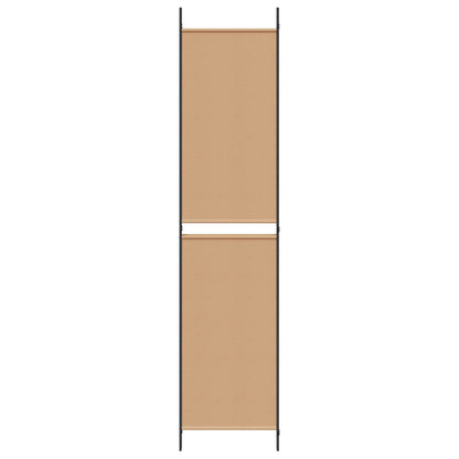 Pannello Divisorio a 3 Pannelli Beige 150 x 220 cm Tessuto