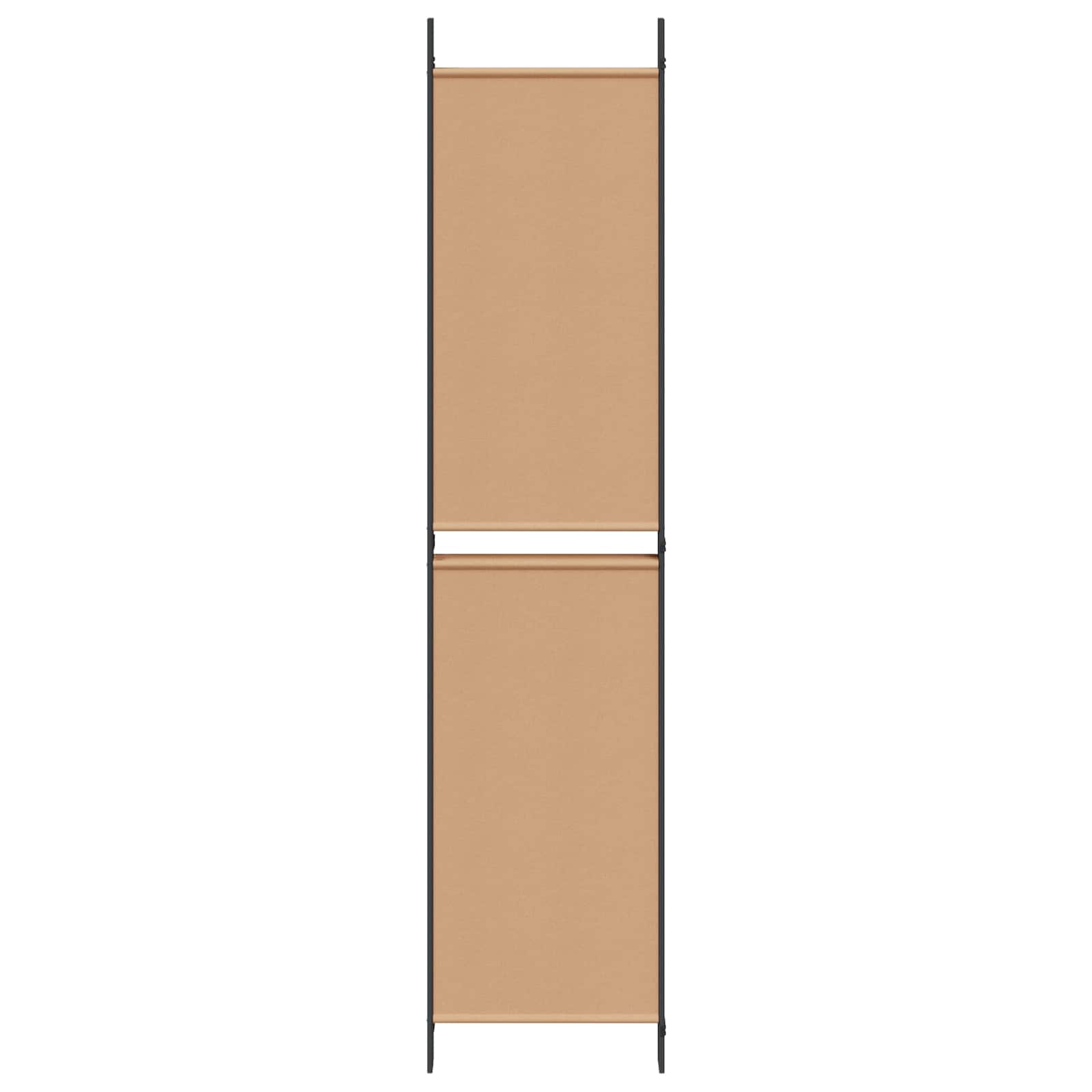 Pannello Separatore a 5 Pannelli Beige 250 x 220 cm Tessuto | homemem39