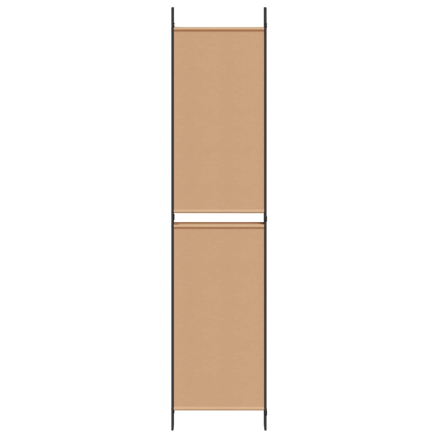 Pannello Separatore a 5 Pannelli Beige 250 x 220 cm Tessuto