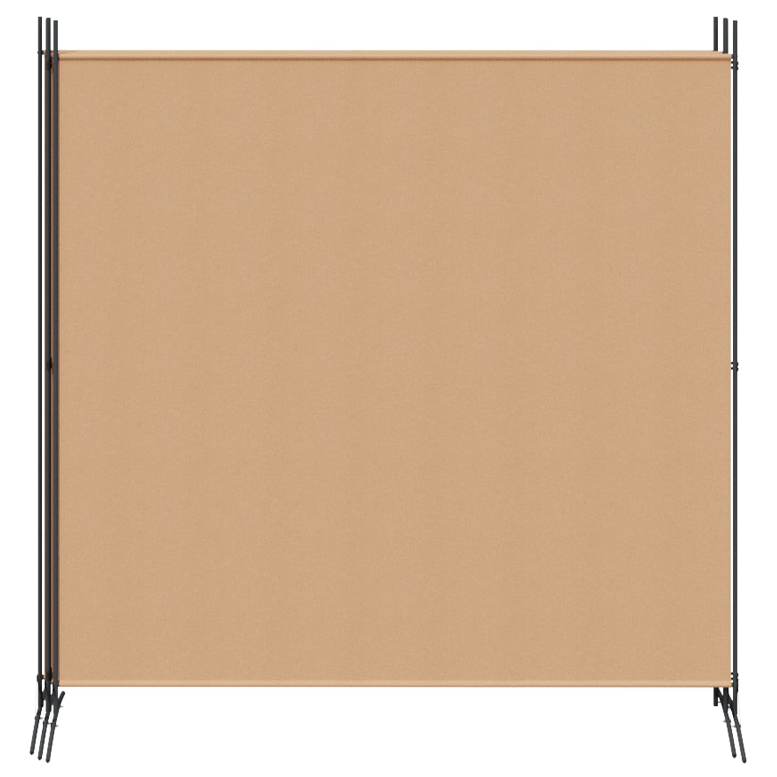 Paravento a 4 Pannelli Beige 698 x 180 cm Tessuto | homemem39