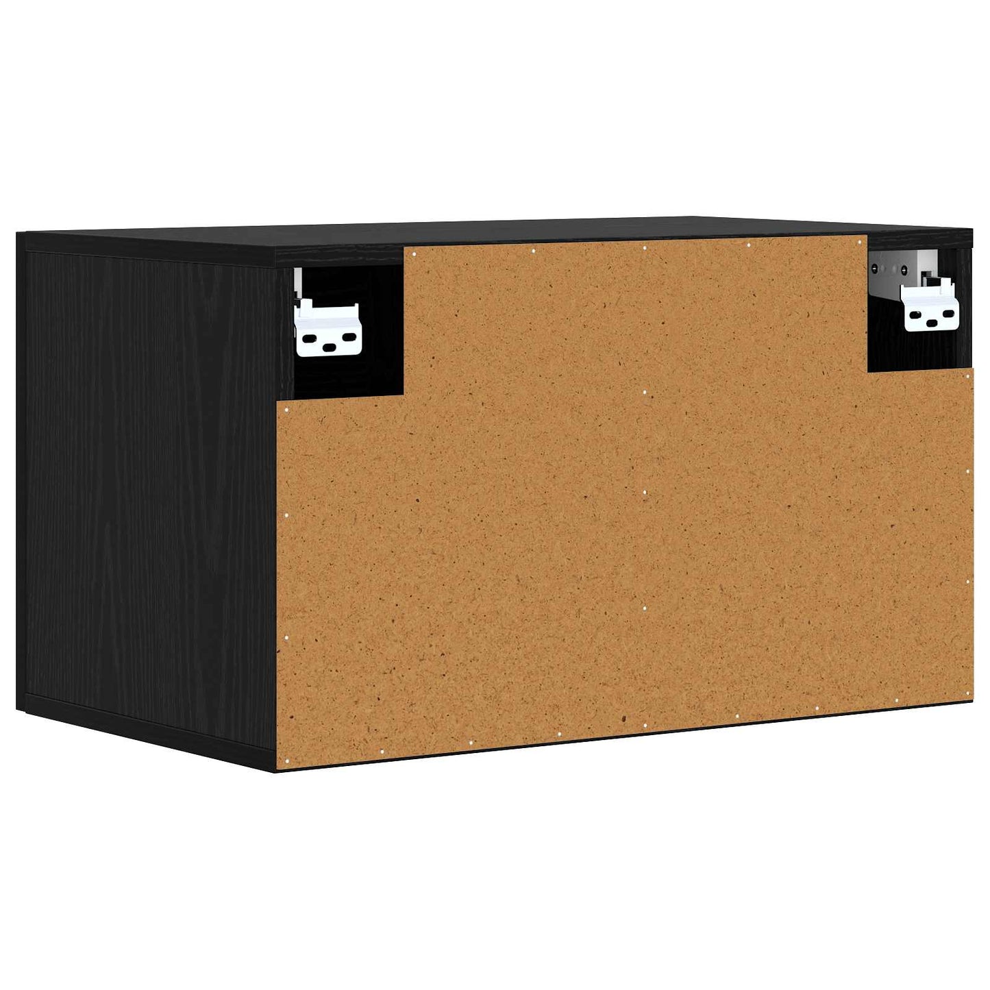 Armadietto a muro Rovere nero 60 x 36,5 x 35 cm