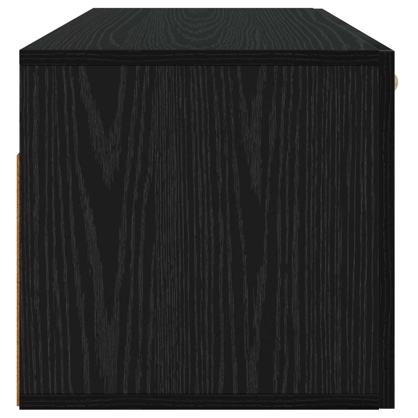 Armadietto a muro Rovere nero 60 x 36,5 x 35 cm
