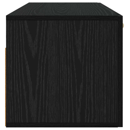 Armadietto a muro Rovere nero 60 x 36,5 x 35 cm