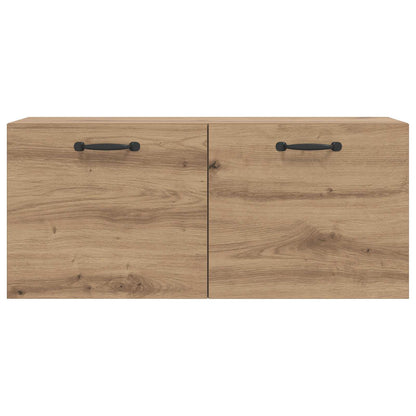 Armadietto a muro A parete Rovere artigianale 80 x 36,5 x 35 cm | homemem39