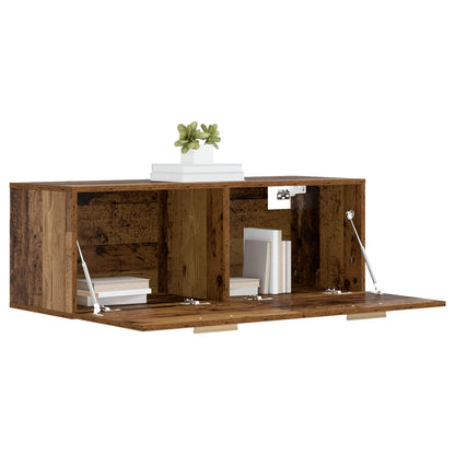Armadietto a muro Legno antico 100 x 36,5 x 35 cm - homemem39