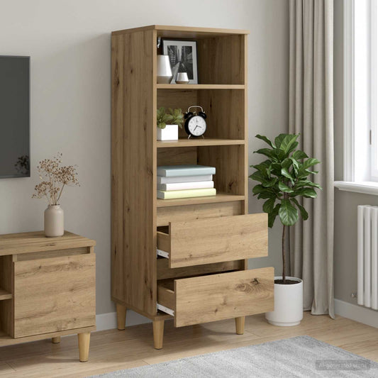Credenza Rovere Artigianale 40 x 36 x 110 cm