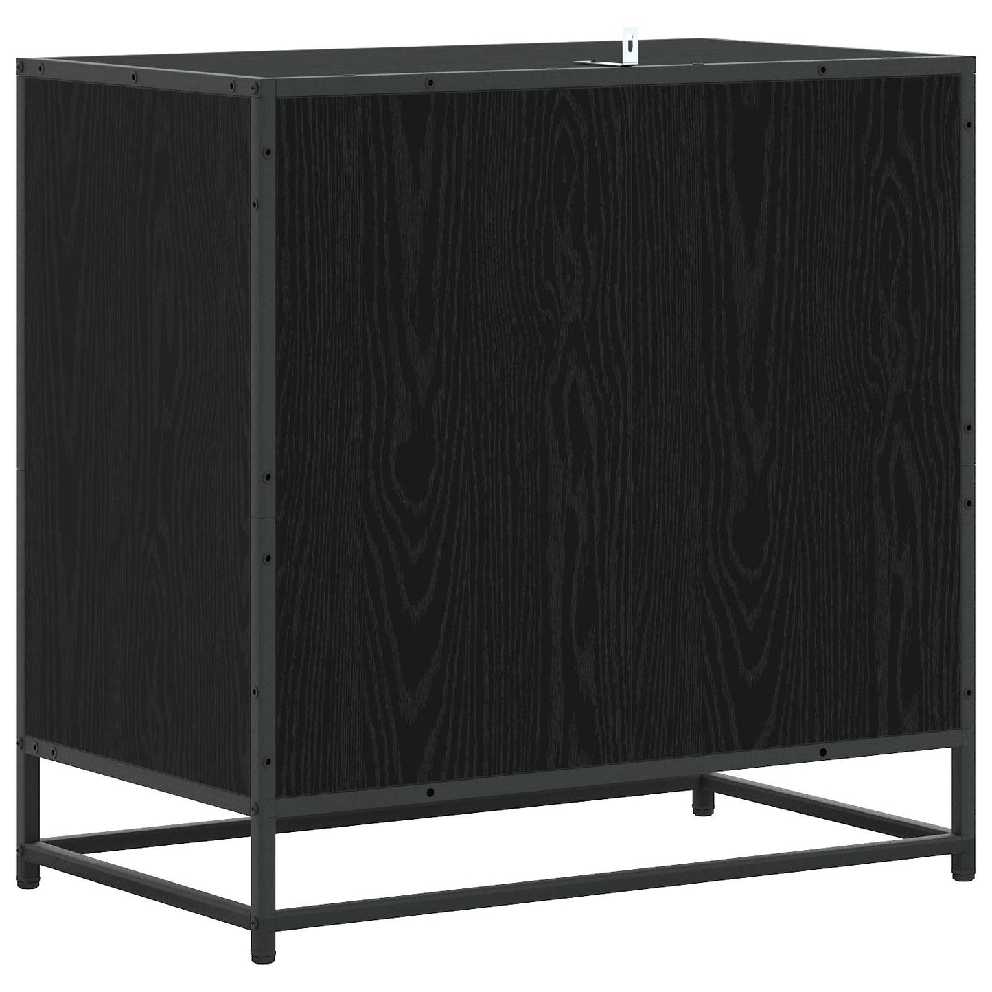 Mobile con Cassetti 3-Cassetto Rovere nero 70 x 41 x 70 cm