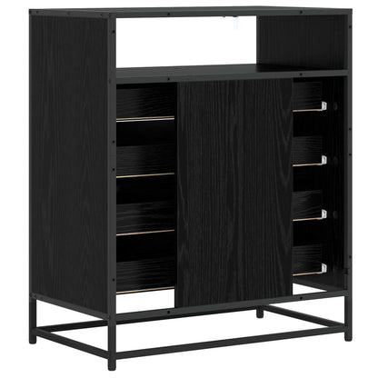 Mobile con Cassetti 4-Cassetto Rovere nero 70 x 41 x 83,5 cm