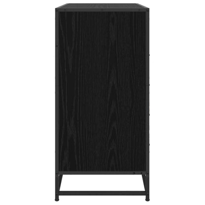 Mobile con Cassetti 4-Cassetto Rovere nero 70 x 41 x 83,5 cm