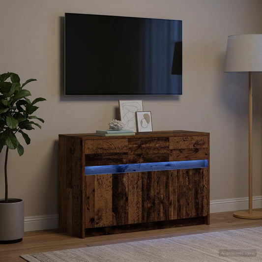 Mobile TV 91 x 34 x 61 cm Legno antico | homemem39