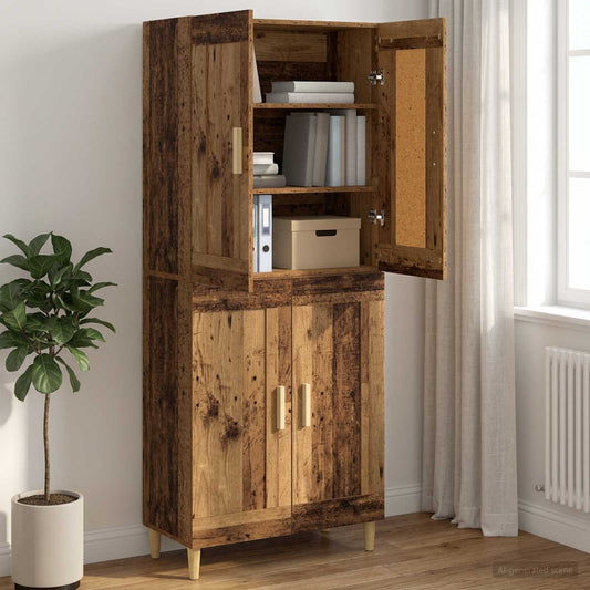 Credenza Legno antico 69,5 x 34 x 90 cm Legno ingegnerizzato