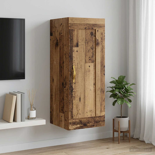Armadietto a muro Legno antico 34,5 x 34 x 90 cm