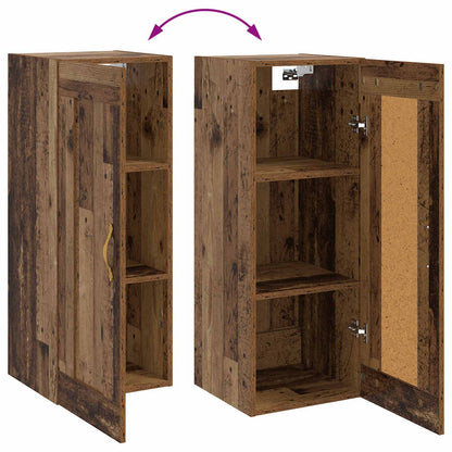 Armadietto a muro Legno antico 34,5 x 34 x 90 cm