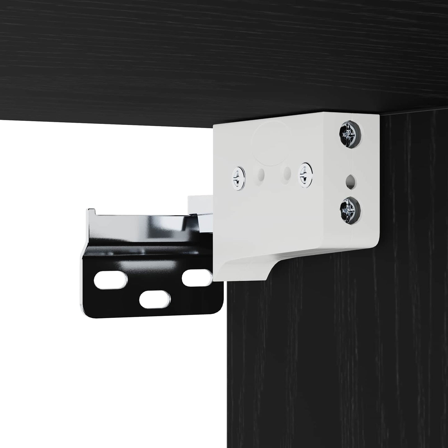 Armadietto a muro Rovere Nero 34,5 x 34 x 90 cm