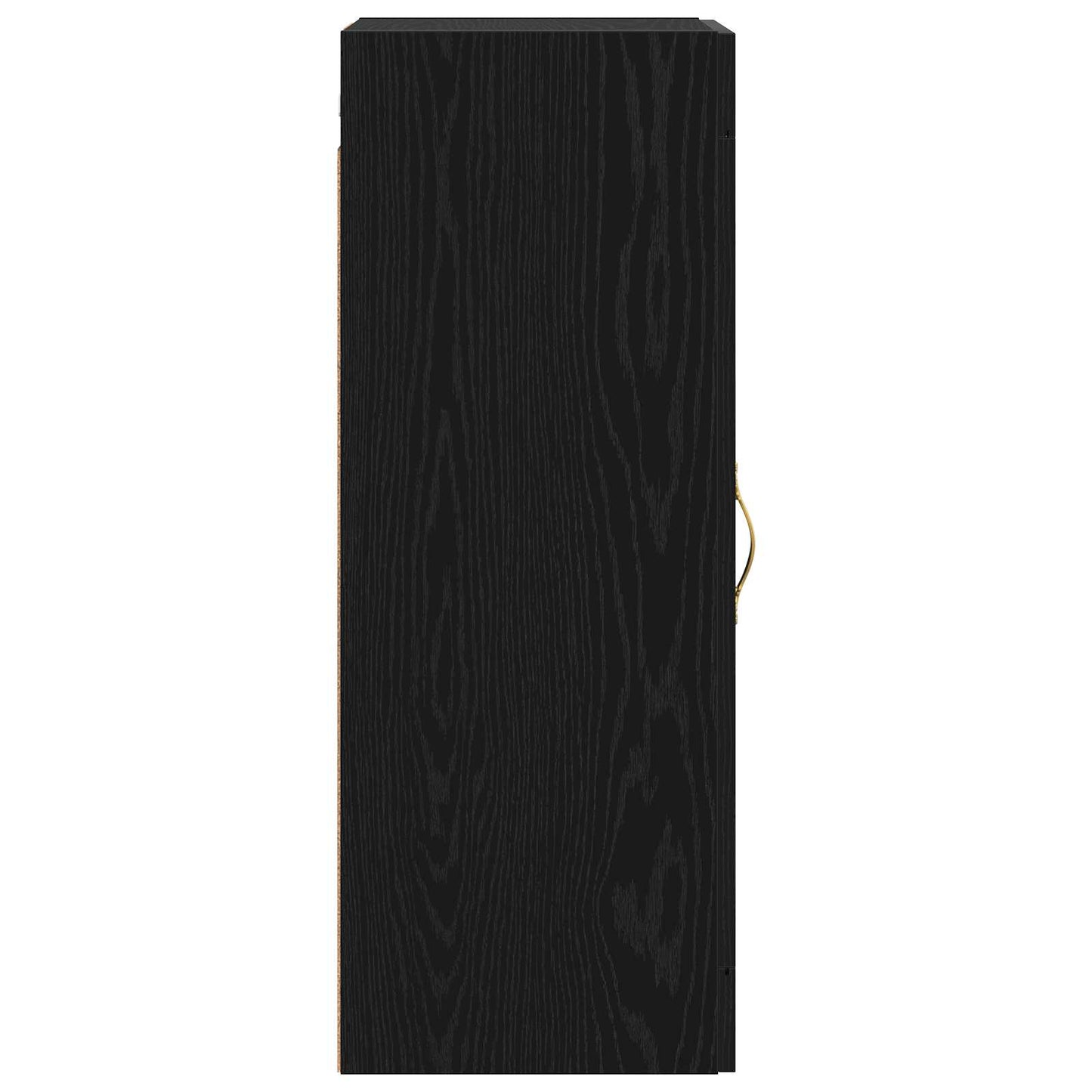 Armadietto a muro Rovere Nero 34,5 x 34 x 90 cm