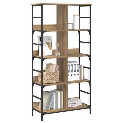Libreria 4 livelli 78,5 x 33 x 153 cm metallo PB | homemem39