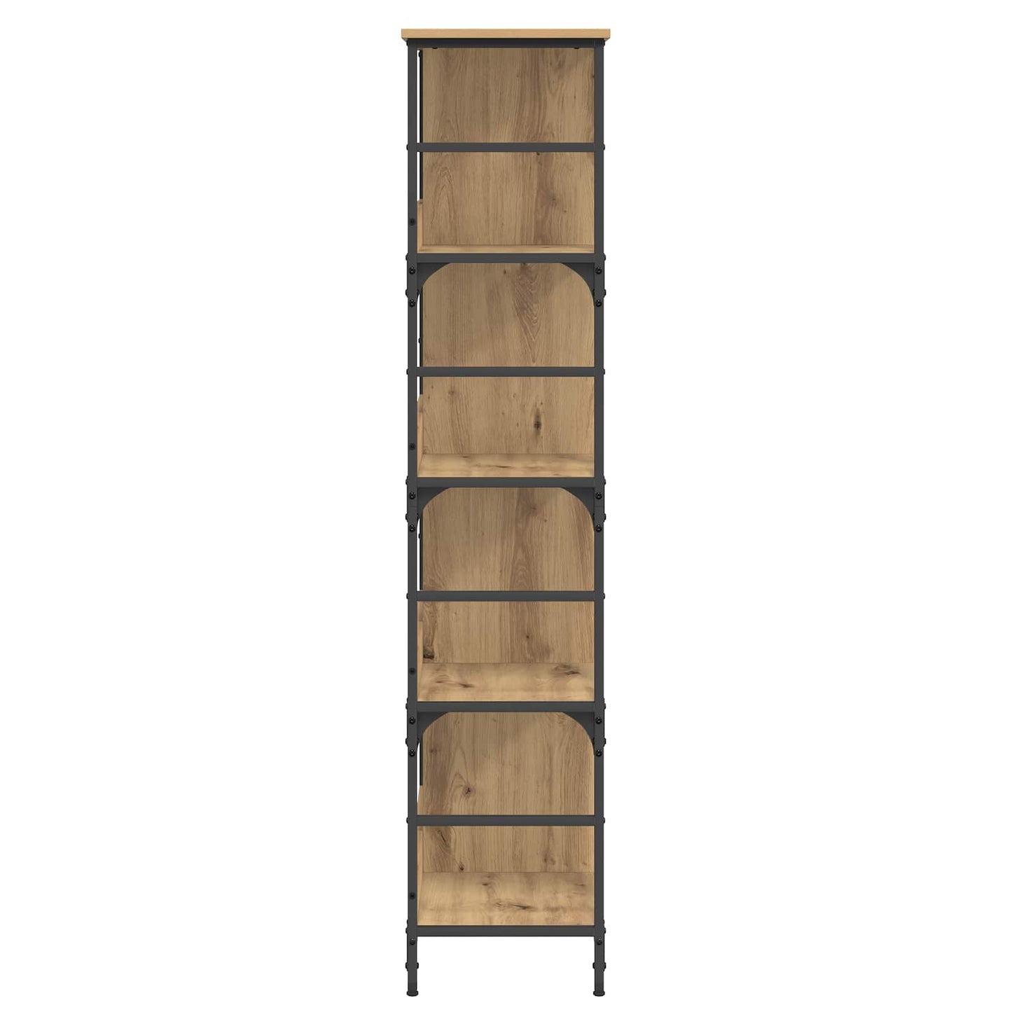 Libreria 4 livelli 78,5 x 33 x 153 cm metallo PB | homemem39