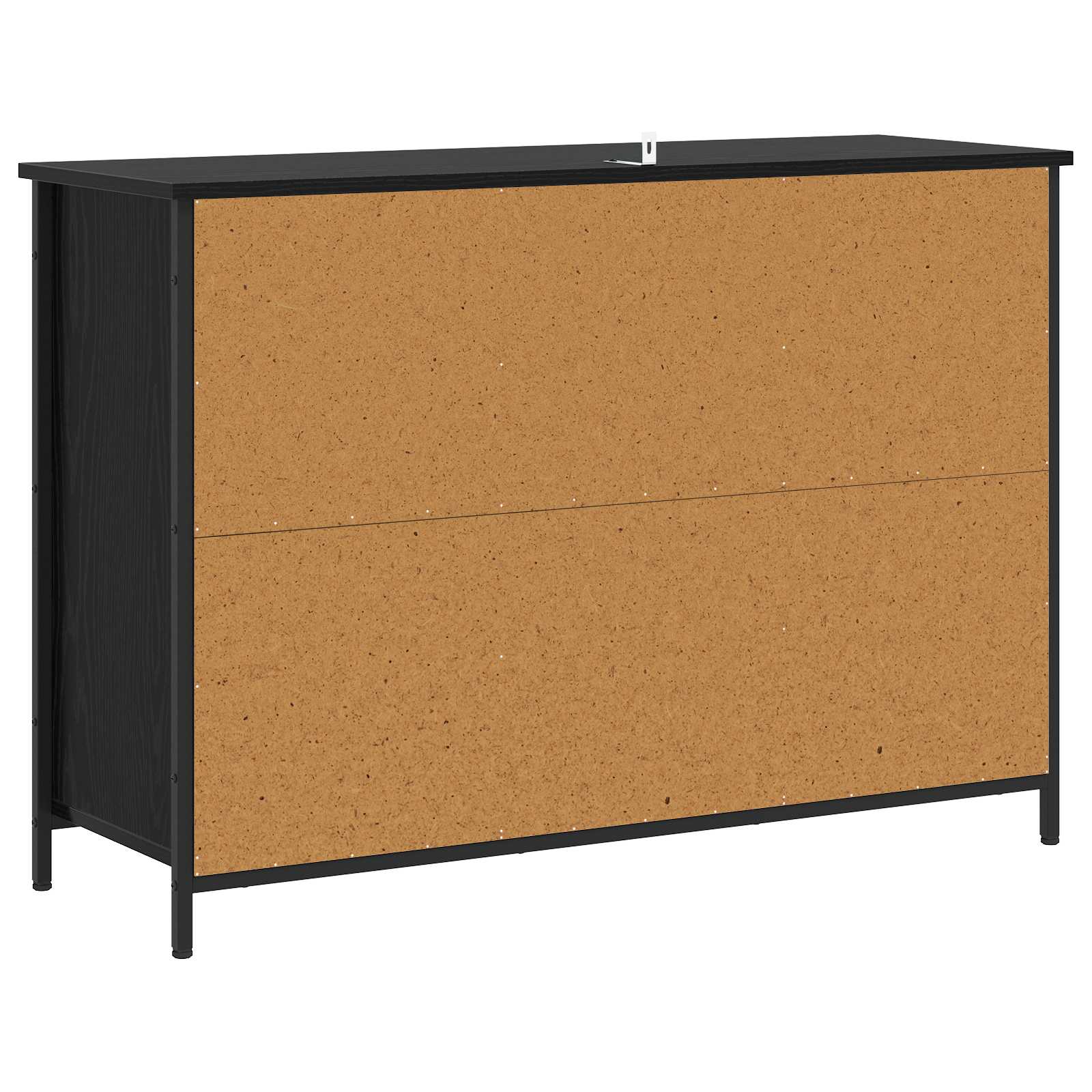 Credenza Rovere Nero 100 x 35 x 70 cm Legno ingegnerizzato | homemem39