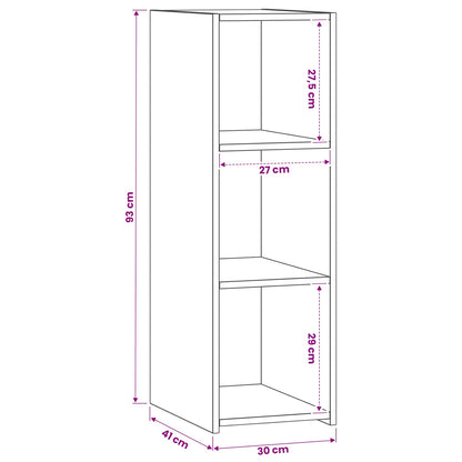 Credenza Legno antico 30 x 41 x 93 cm Legno ingegnerizzato