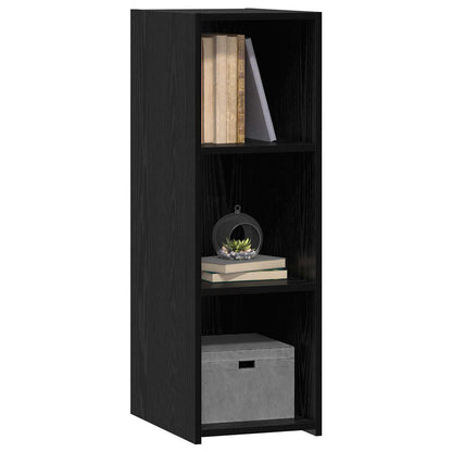 Credenza Rovere Nero 30 x 41 x 93 cm Legno ingegnerizzato