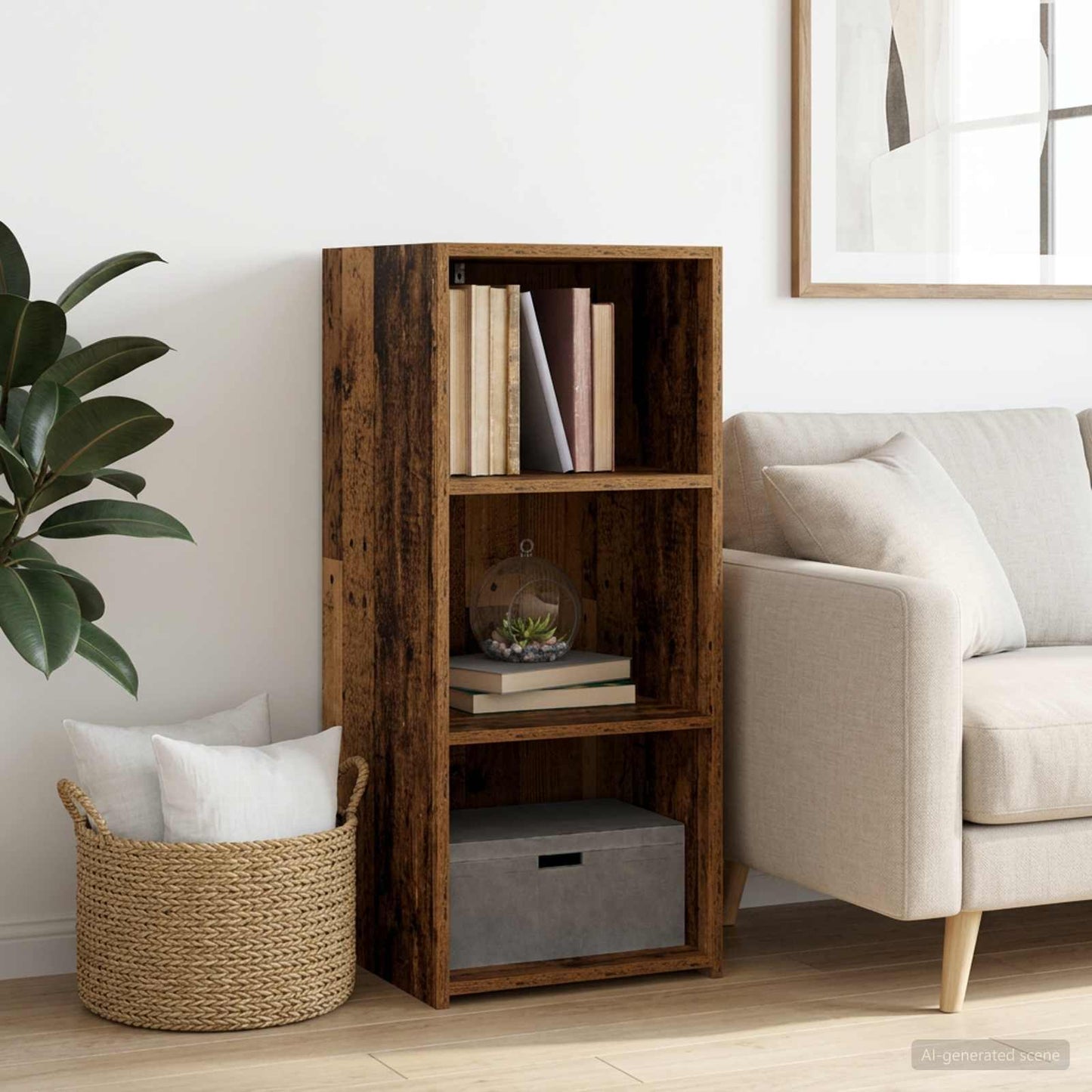 Credenza Legno antico 40 x 41 x 93 cm Legno ingegnerizzato