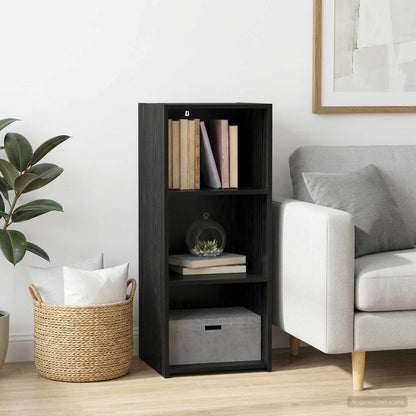 Credenza Rovere Nero 40 x 41 x 93 cm Legno ingegnerizzato