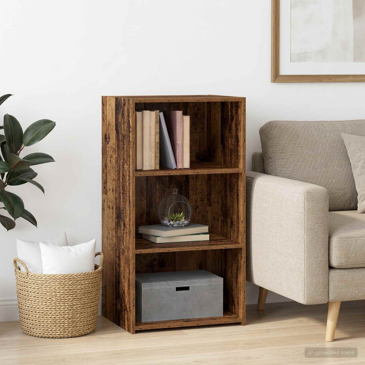 Credenza Legno antico 50 x 41 x 93 cm Legno ingegnerizzato