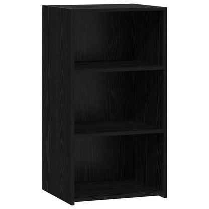 Credenza Rovere Nero 50 x 41 x 93 cm Legno ingegnerizzato