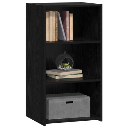 Credenza Rovere Nero 50 x 41 x 93 cm Legno ingegnerizzato
