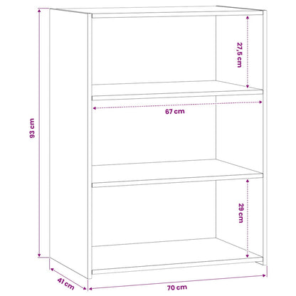 Credenza Rovere Artigianale 70 x 41 x 93 cm
