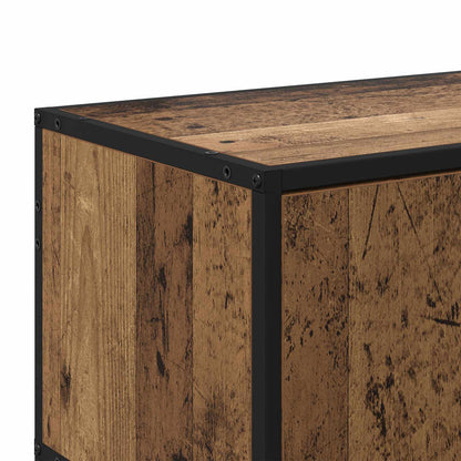 Mobile TV 80 x 34,5 x 40 cm Legno antico Legno ingegnerizzato - homemem39